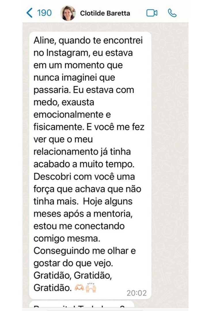 Depoimentos Pagina de Vendas Eu por Inteira - 2